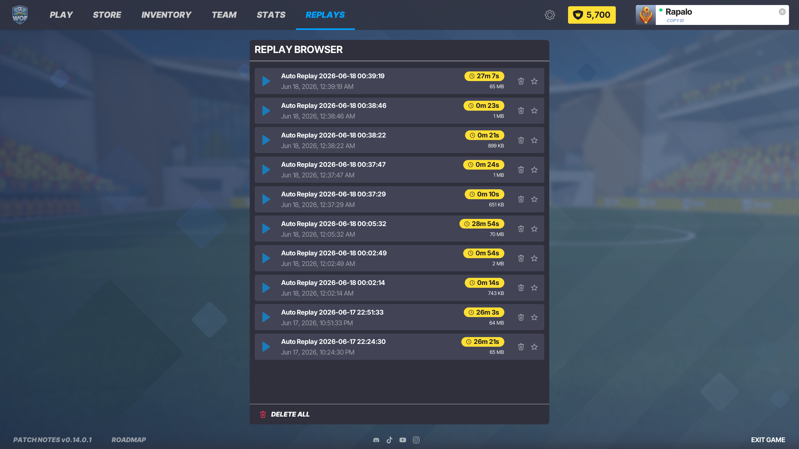 Replay system playback view