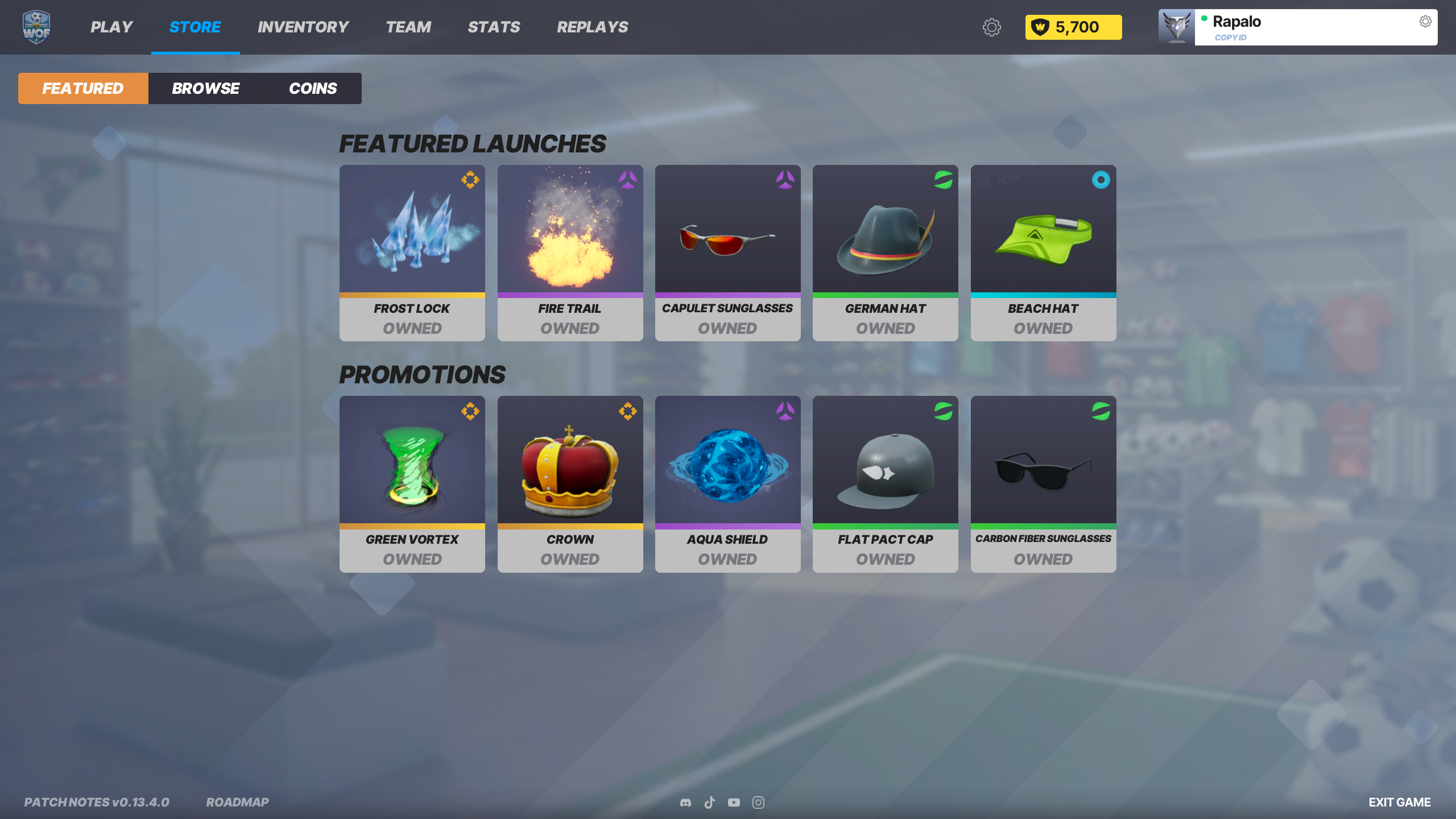 Xsolla in-game store catalog